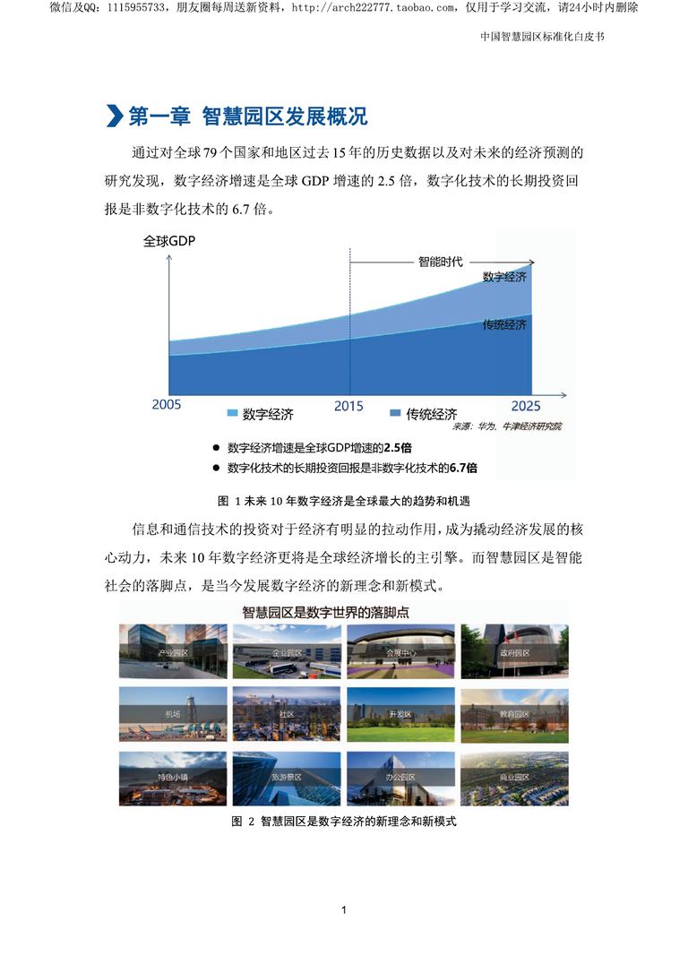 2019中国智慧园区标准化白皮书｜84页PDF 内容预览