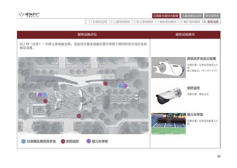 建发房产产品标准化手册｜中式住宅景观配套活动系统 内容预览