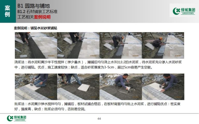 绿城中国景观标准工艺工法｜2016年12月｜193页PDF 内容预览