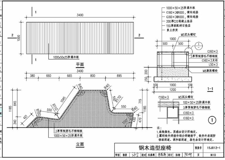 15J012-1 环境景观：室外工程细部构造｜192页PDF 内容预览