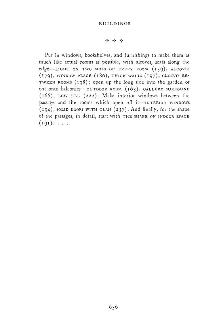 A Pattern Language｜建筑模式语言｜Christopher Alexander｜英文PDF 内容预览