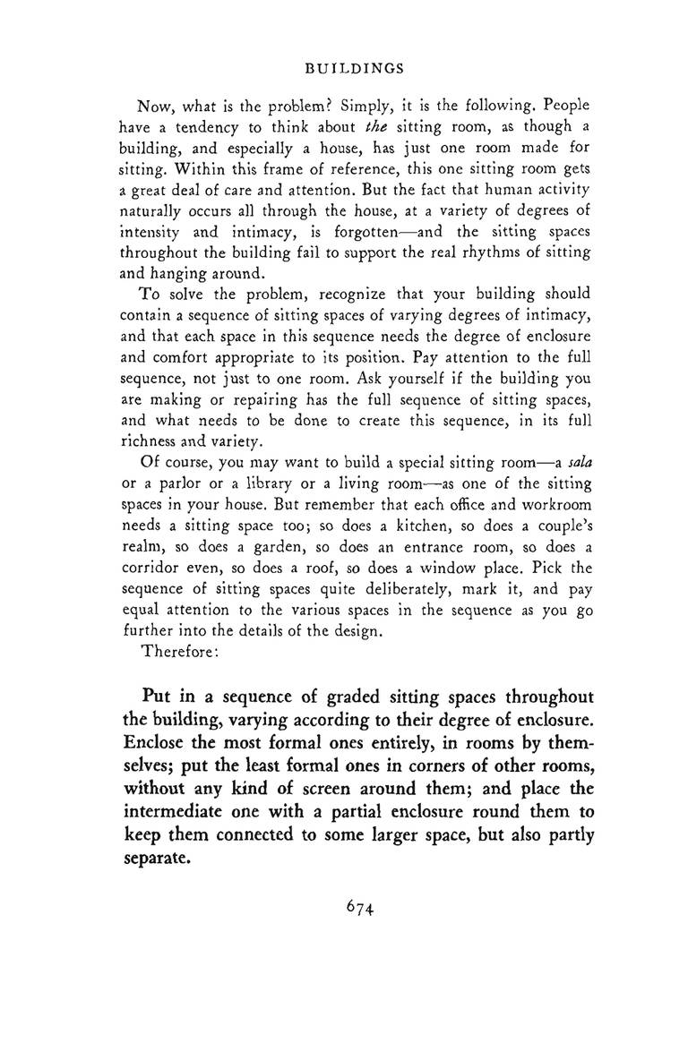 A Pattern Language｜建筑模式语言｜Christopher Alexander｜英文PDF 内容预览