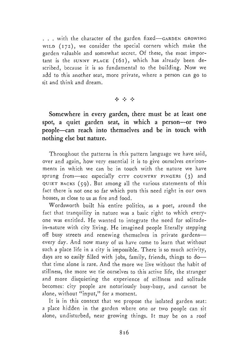 A Pattern Language｜建筑模式语言｜Christopher Alexander｜英文PDF 内容预览