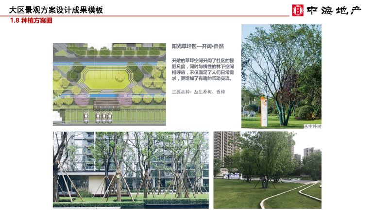 中海大区景观方案设计成果模板｜2019年10月 内容预览